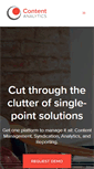Mobile Screenshot of contentanalyticsinc.com